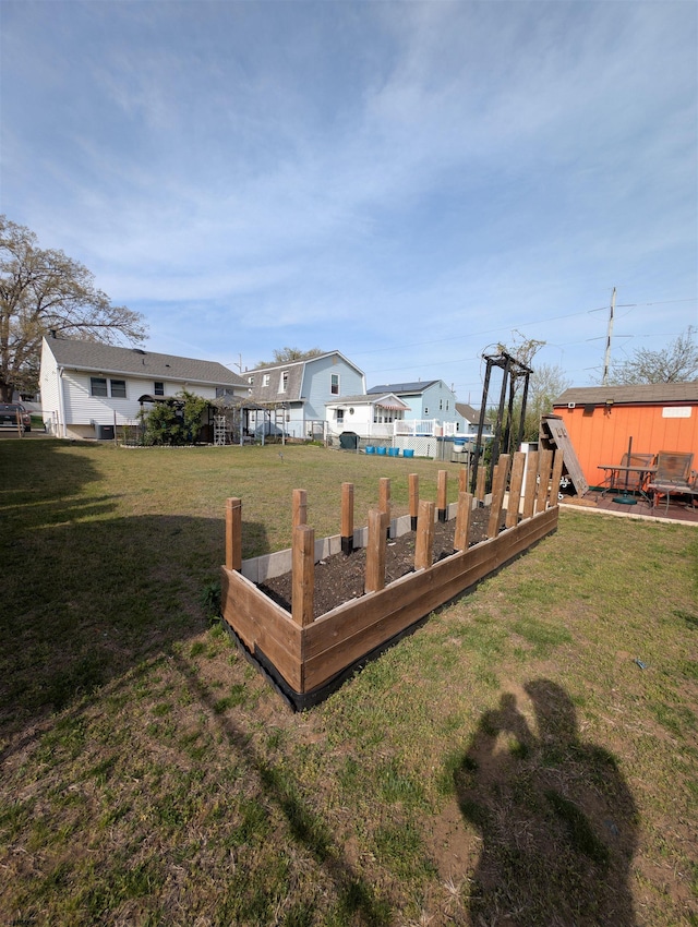112 Bozarth Ave, Glendora, NJ 08029 - view of yard featuring fence