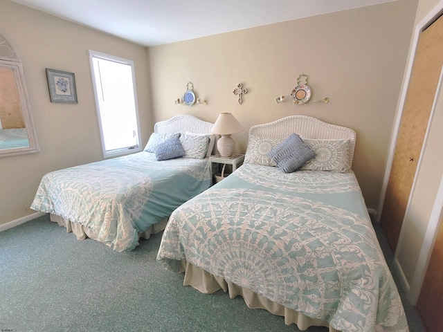 305 57th St Unit 305, Ocean City, NJ 08226 - bedroom with carpet and baseboards