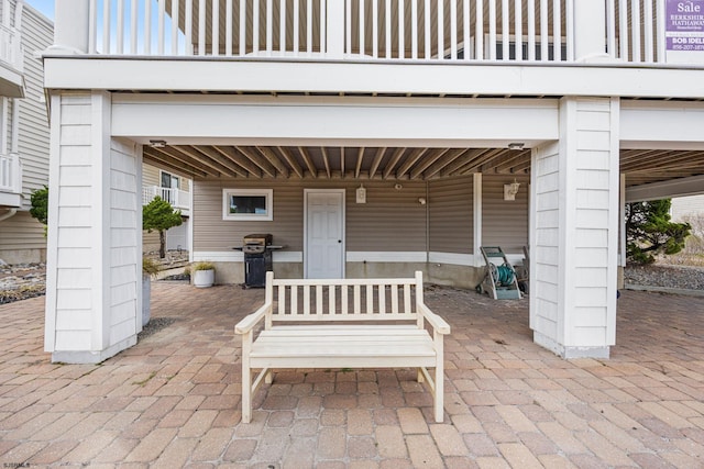 view of patio / terrace with grilling area