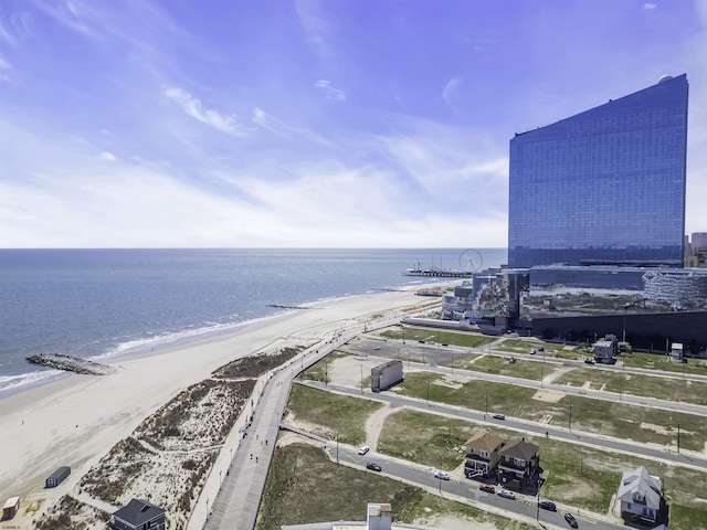 129 Seaside, Atlantic City, NJ 08401 - property view of water with a view of the beach