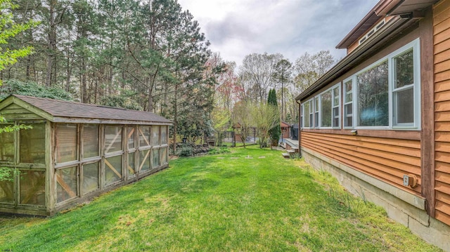view of yard