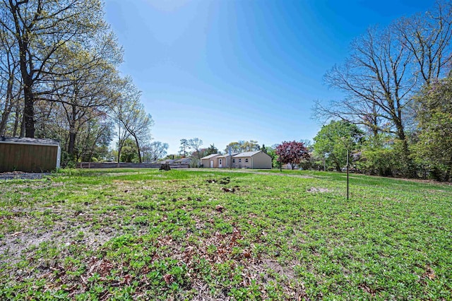 view of yard