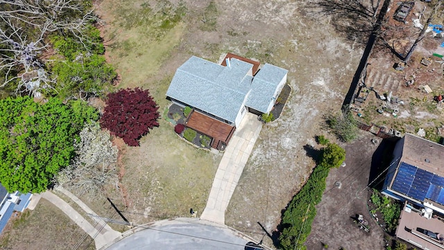 bird's eye view