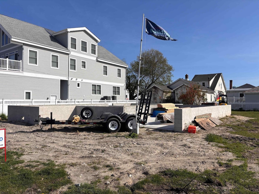 133 E 12th Ave, North Wildwood, NJ 08260 - view of yard featuring fence