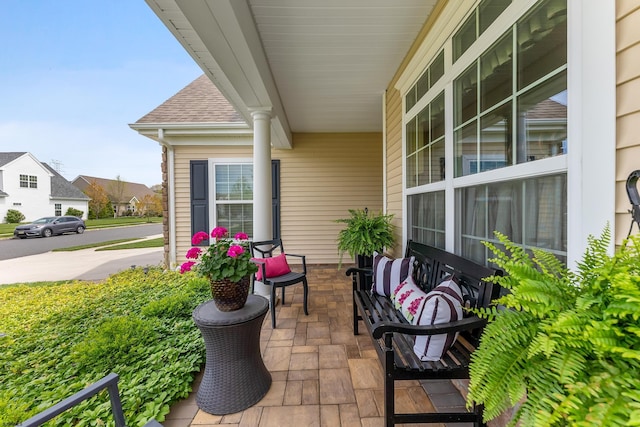 220 Ivy Rd, Egg Harbor Township, NJ 08234 - view of patio / terrace featuring covered porch