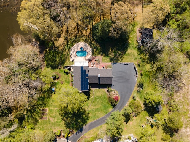 drone / aerial view