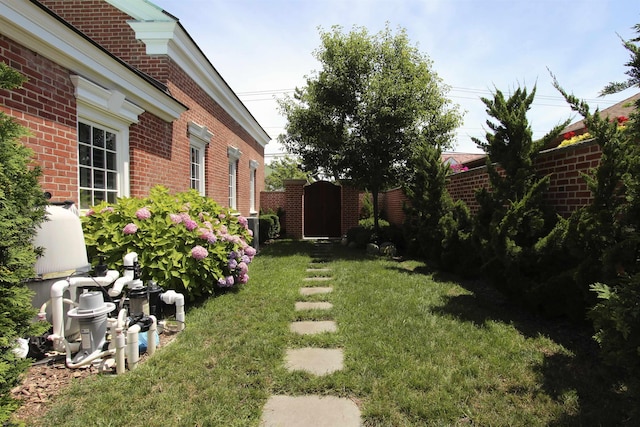 view of yard
