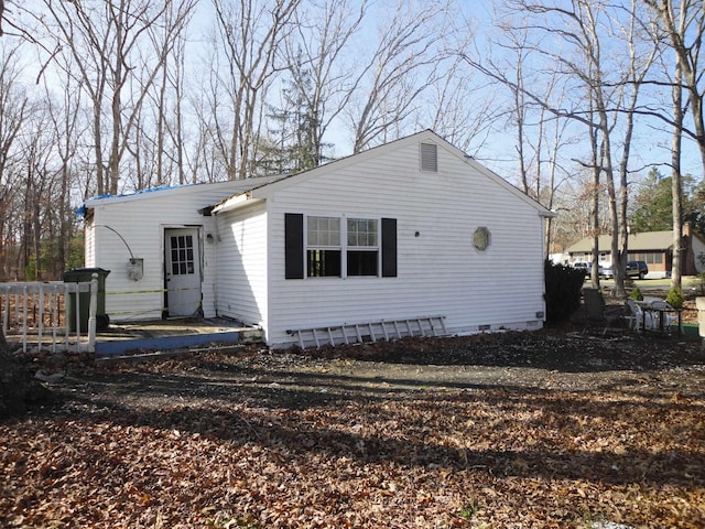 129 Bayberry Ave, Egg Harbor Township, NJ 08234 - view of home's exterior with crawl space