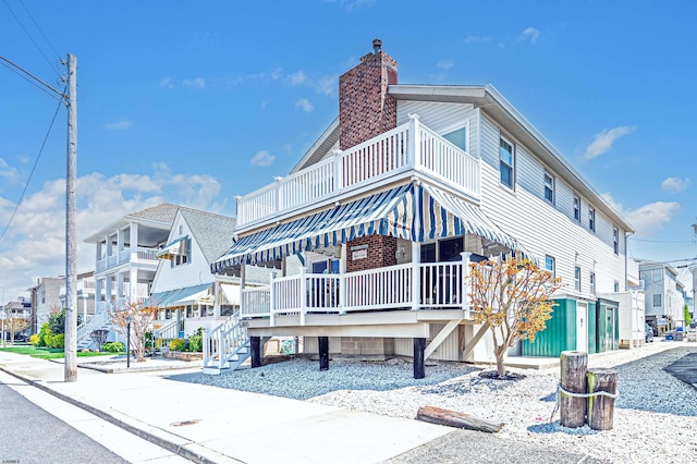 view of property featuring a residential view