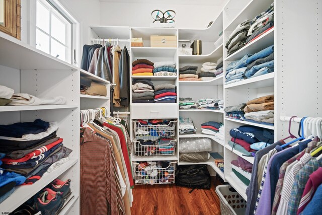 104 Van Sant Ave, Linwood, NJ 08221 - walk in closet with wood finished floors