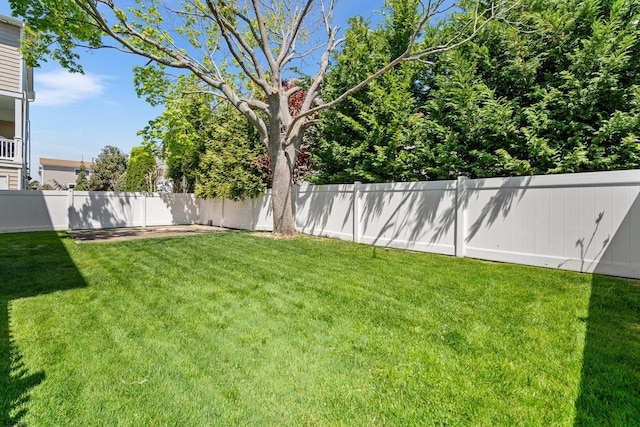 111 N Madison Ave Unit 2, Margate, NJ 08402 - view of yard with a fenced backyard