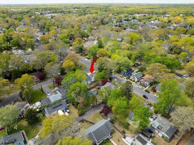 626 1st St, Northfield, NJ 08225 - birds eye view of property featuring a residential view