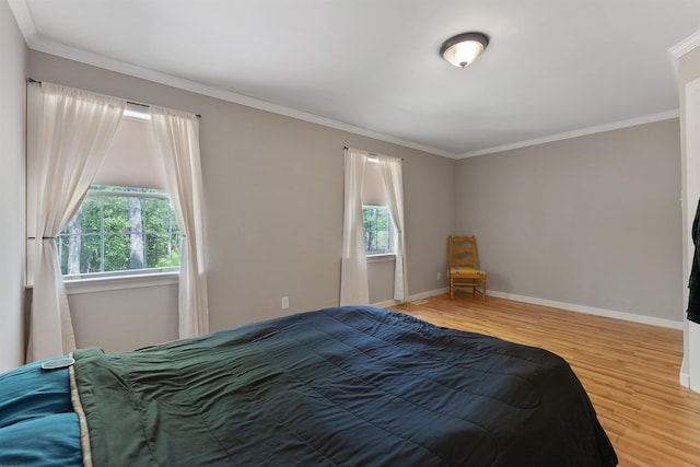 711 Falcon Crest Pl, Smithville, NJ 08205 - bedroom with wood finished floors, baseboards, and ornamental molding