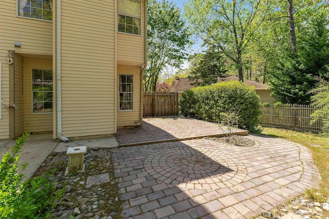 711 Falcon Crest Pl, Smithville, NJ 08205 - view of patio / terrace featuring fence