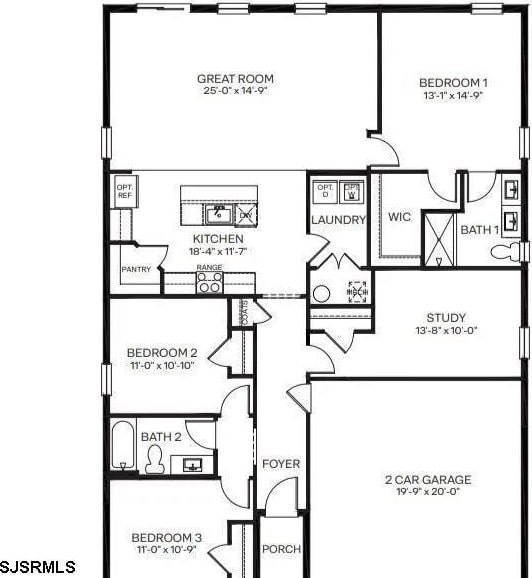 122 Hilton Ct, Egg Harbor Township, NJ 08234 - property floor plan