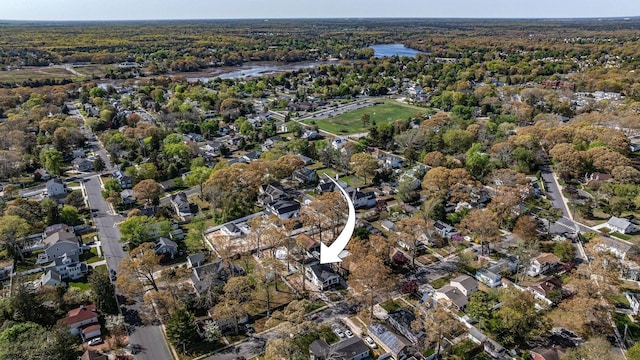 933 Oak Grv, Linwood, NJ 08221 - bird's eye view with a residential view and a wooded view