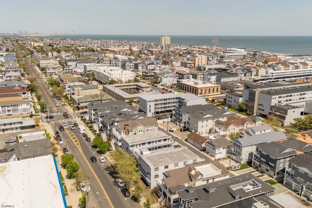 921 Wesley Ave Unit B21, Ocean City, NJ 08226 - bird's eye view featuring a water view and a view of city
