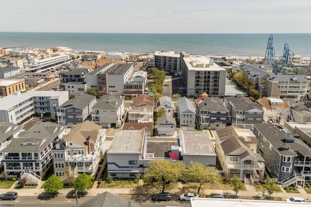 921 Wesley Ave Unit B21, Ocean City, NJ 08226 - drone / aerial view featuring a water view