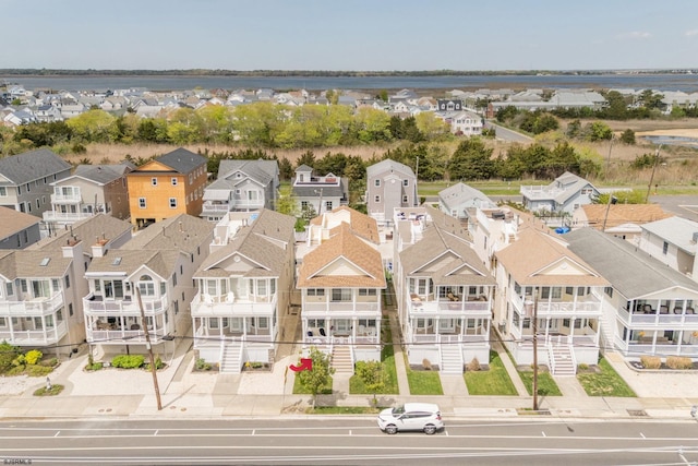 bird's eye view featuring a residential view
