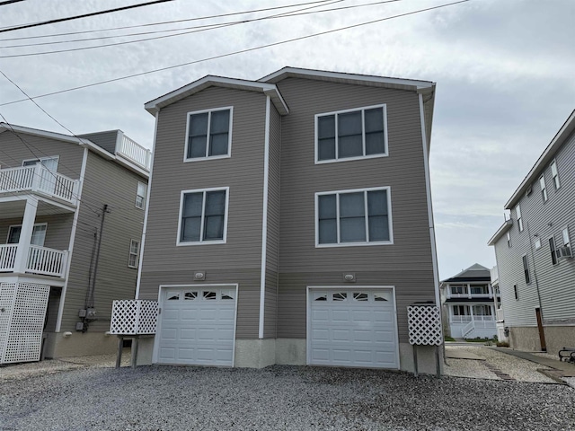 view of front of home featuring an attached garage and driveway