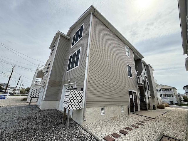 view of side of home