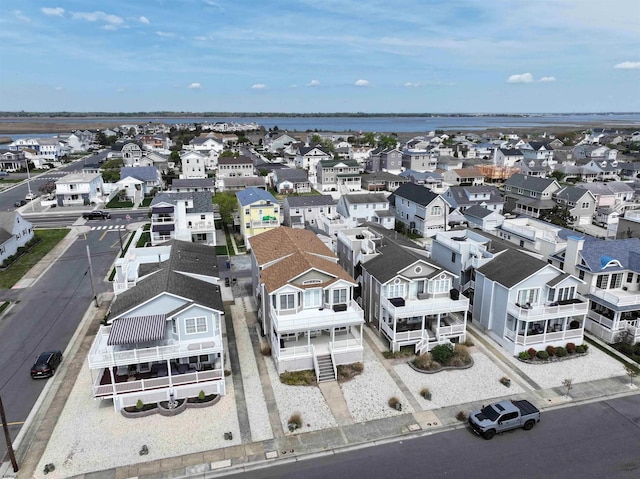 bird's eye view featuring a residential view