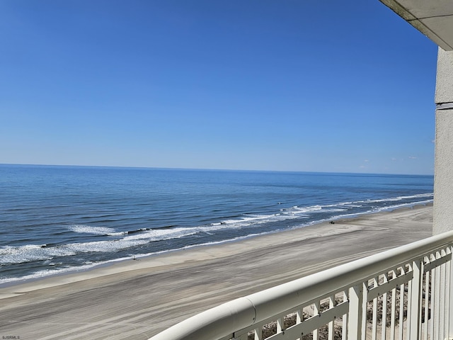 water view with local beach