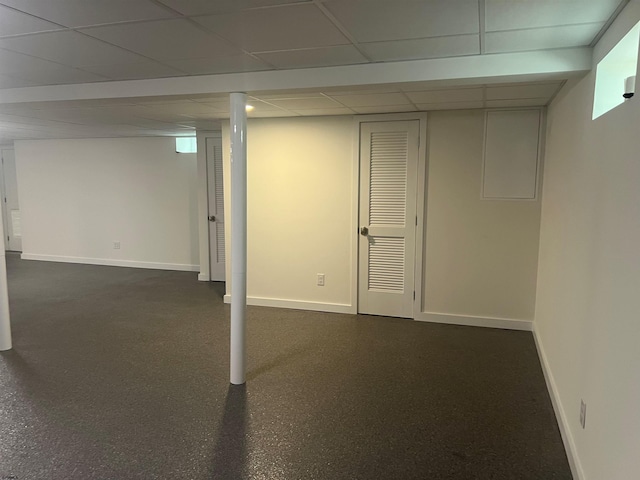 862 Central Ave, Hammonton, NJ 08037 - finished below grade area featuring baseboards