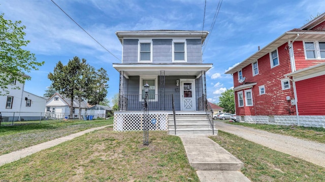 919 Broad St, Pleasantville, NJ 08232 - american foursquare style home featuring covered porch