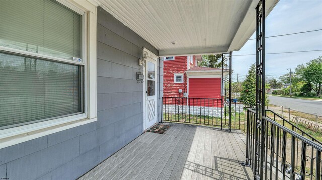 919 Broad St, Pleasantville, NJ 08232 - deck with covered porch and a carport