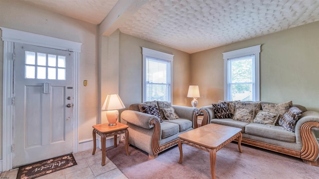 919 Broad St, Pleasantville, NJ 08232 - living area featuring light tile patterned floors