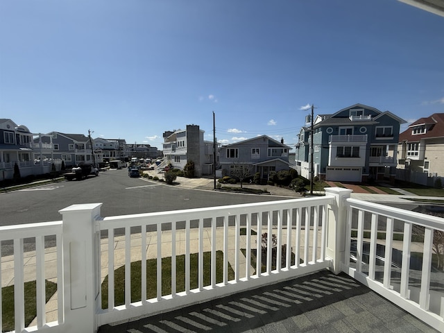 8508 Wellington Ave, Margate, NJ 08402 - balcony featuring a residential view
