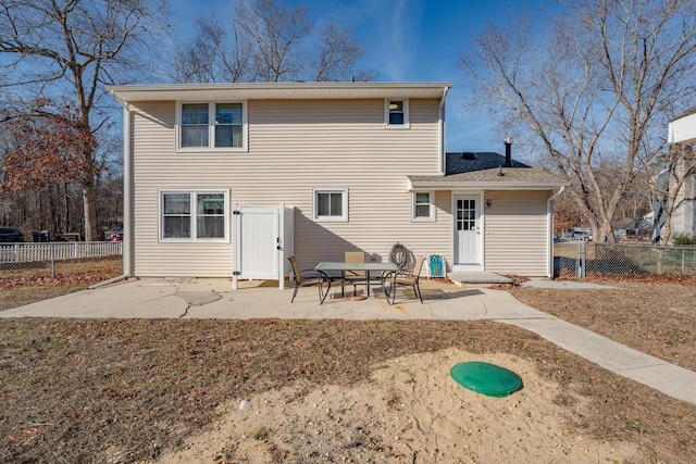 464 S Ash Ave, Galloway Township, NJ 08205 - rear view of house with a patio and fence