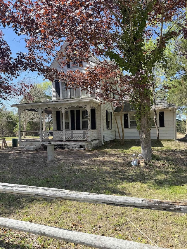 1653 Somers Point Rd, Egg Harbor Township, NJ 08234 - view of front facade with covered porch