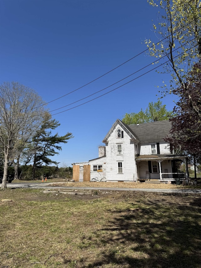 1653 Somers Point Rd, Egg Harbor Township, NJ 08234 - view of side of home with a porch
