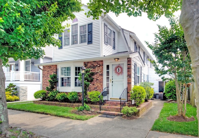 15 N Douglas Ave, Margate, NJ 08402 - view of front of house with brick siding