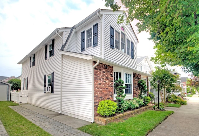 15 N Douglas Ave, Margate, NJ 08402 - view of side of property with brick siding
