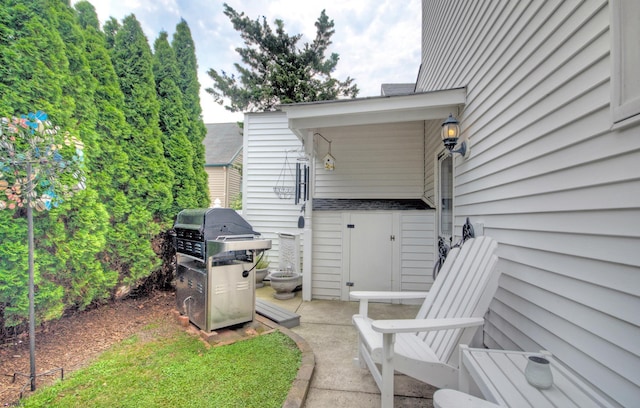 15 N Douglas Ave, Margate, NJ 08402 - view of patio with area for grilling