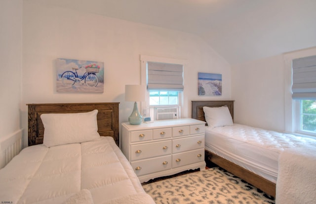 15 N Douglas Ave, Margate, NJ 08402 - bedroom featuring vaulted ceiling and cooling unit