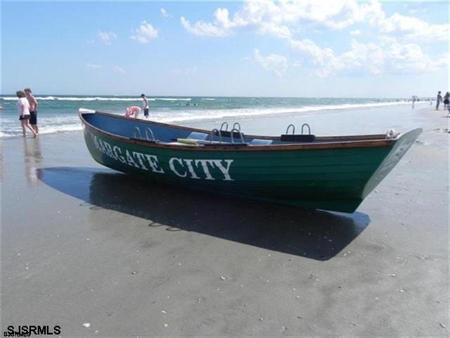 15 N Douglas Ave, Margate, NJ 08402 - dock with view of water and beach