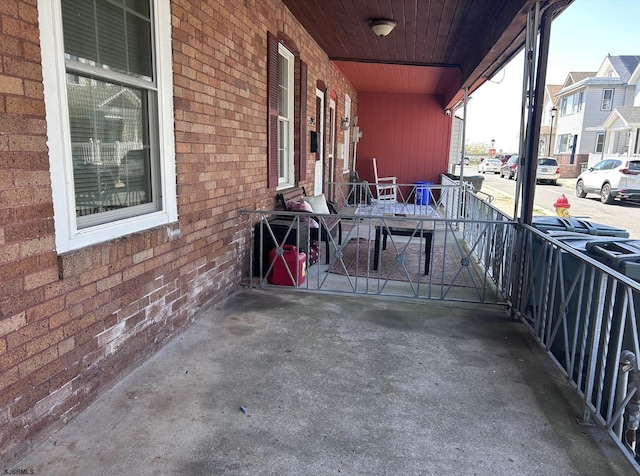 2910 Sunset Ave, Atlantic City, NJ 08401 - balcony featuring a porch