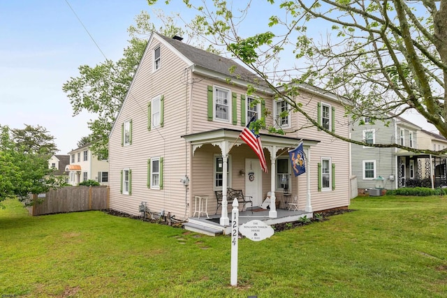 1224 Front St, Mauricetown, NJ 08329 - view of front of house with a porch