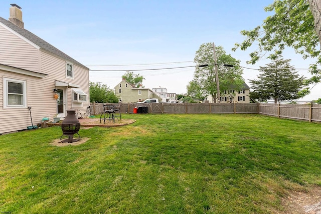 1224 Front St, Mauricetown, NJ 08329 - view of yard with a fire pit