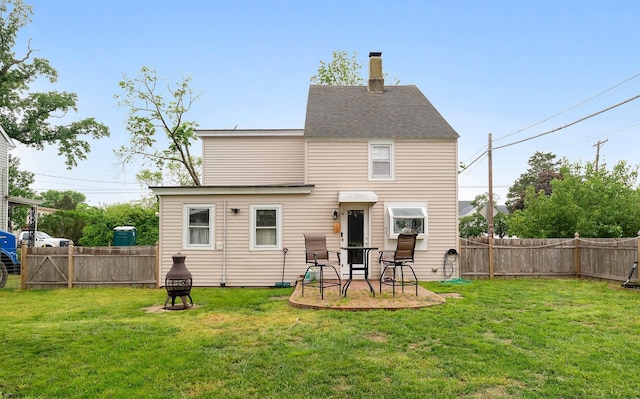 1224 Front St, Mauricetown, NJ 08329 - rear view of property featuring a chimney