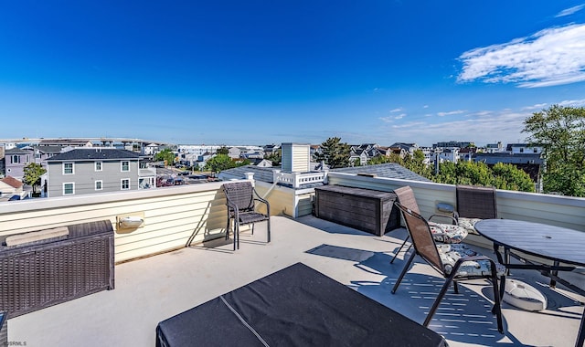 802 Coolidge Rd Unit 2, Ocean City, NJ 08226 - view of patio / terrace featuring a balcony