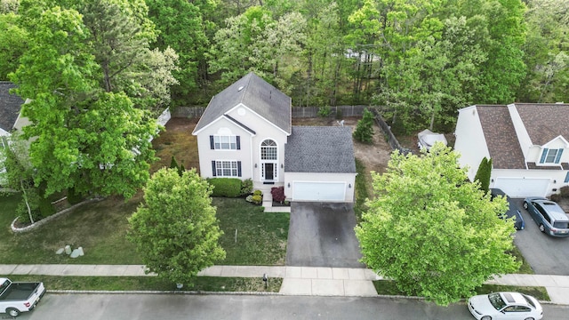 223 Churchill Dr, Egg Harbor Township, NJ 08234 - aerial view of property and surrounding area