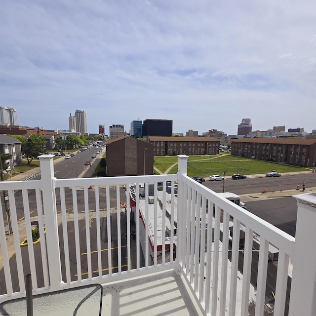 206 N S Carolina Ave, Atlantic City, NJ 08401 - balcony featuring a city view
