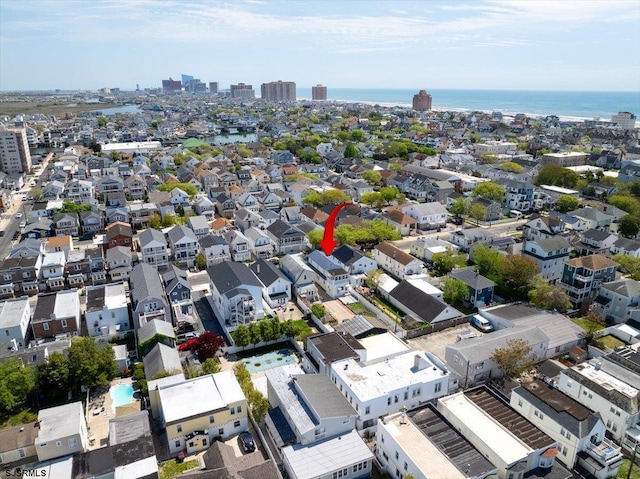 118 N Portland Ave, Ventnor, NJ 08406 - aerial perspective of suburban area with a nearby body of water