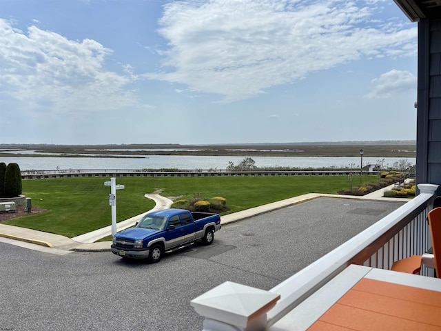 813 Periwinkle Dr Unit 813, Ocean City, NJ 08226 - view of parking with a water view