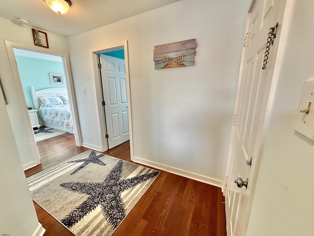 813 Periwinkle Dr Unit 813, Ocean City, NJ 08226 - corridor featuring wood finished floors and baseboards